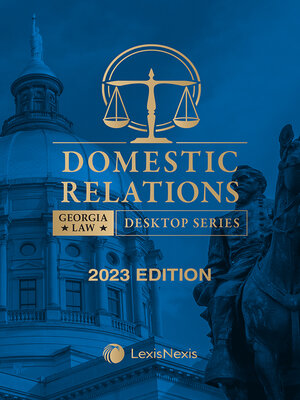 cover image of Georgia Domestic Relations Law